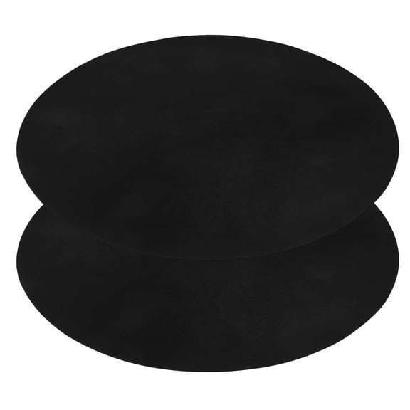 HOOWIFFY 2-Pack Nonstick Mats, Round Cooking Mats for Vegetables, Fish, Kebabs, and Outdoor Grilling