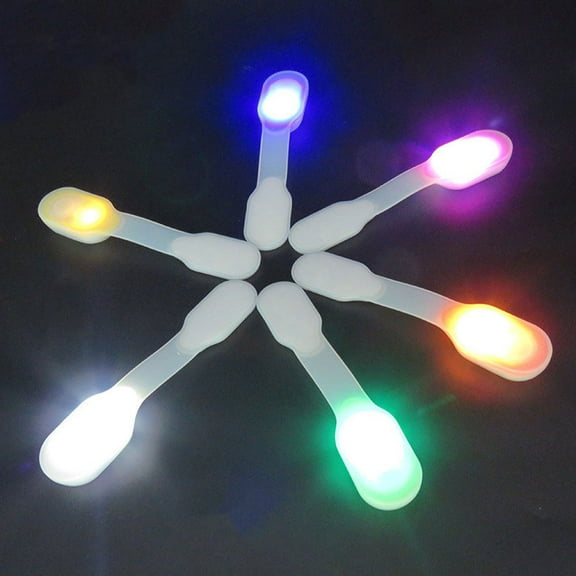 HOOWIFFY 2Pcs Clip On Cloths Light LED for Outdoor Walking and Running Night Visibility