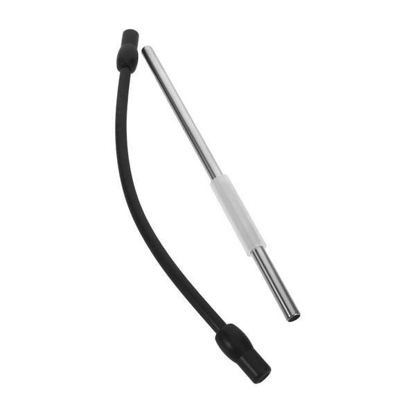 HOOWIFFY 2Pcs Coffee Machine Replacement Hose Silicone and Stainless Steel for Wide Compatibility