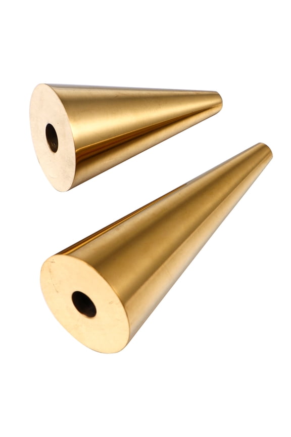 2 Pcs Metal Cone Shape Display Rack Nordic Style Jewelry Organizer for Women Home Storage