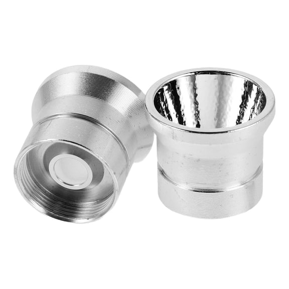 HOOWIFFY 2Pcs Flashlight Reflector Ring Accessory for Enhanced Beam Accuracy and Durability