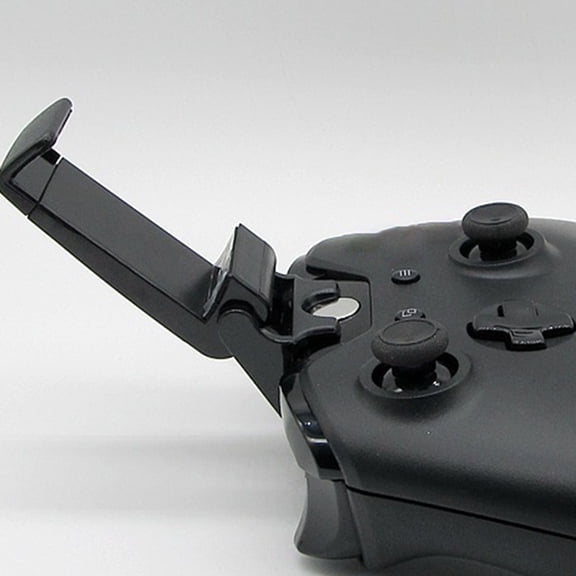 HOOWIFFY 2Pcs Adjustable Black Holder for Gamepad and Phone Controller