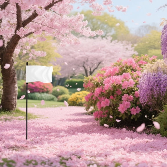 HOOWIFFY 2-Pack Black Metal Car Roof Flagpole Racing Flag Holder for Outdoor Use and Vehicle Accessories