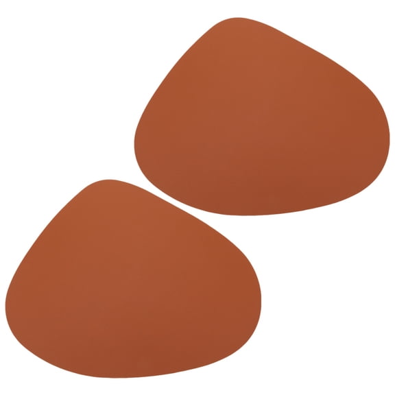 HOOWIFFY Non- Brown Placemats for Manicure Table 2 Pieces