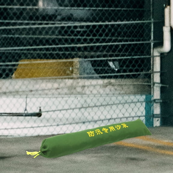 HOOWIFFY 2Pcs Long Strip Sand Bags Flood Control Reusable Water Barriers For Home Elevator