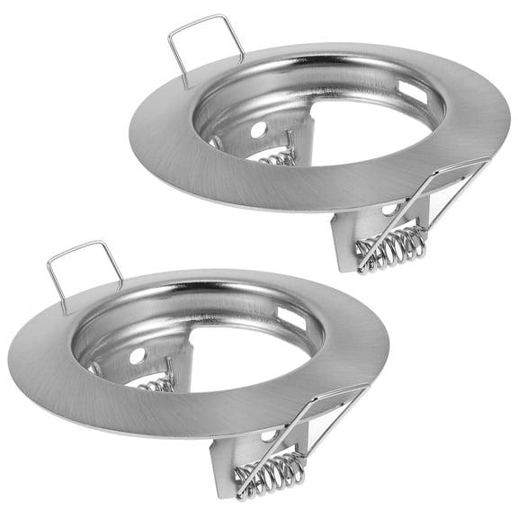 HOOWIFFY 2Pcs Metal Spotlight Mounting Brackets with Space Saving Installation for Home Lighting