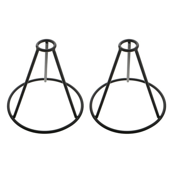 HOOWIFFY 2Pcs Modern Aesthetic Avocado Holder Storage Holder with Iron for Plant Enthusiasts