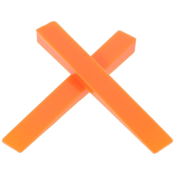 HOOWIFFY Piano Tuning Wedges, Orange, Reliable Accessory for Piano and Musical Instruments 2Pcs