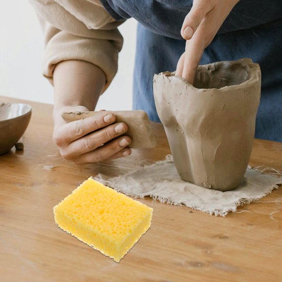 HOOWIFFY 2Pcs Rectangle Sponges Sponge For Painting Art Class Portable Water Absorption