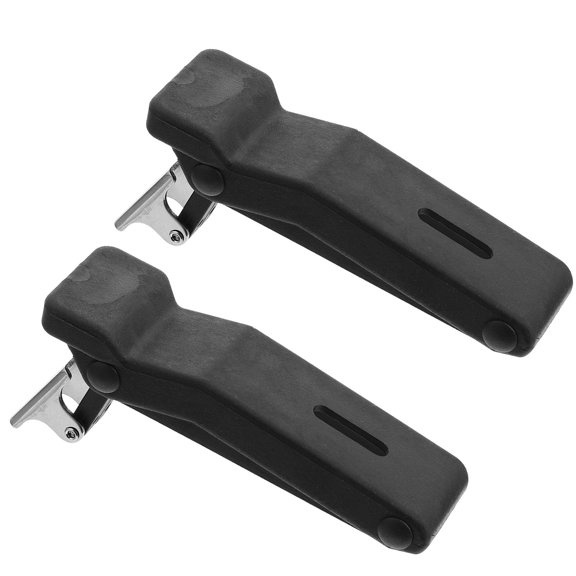 HOOWIFFY 2Pcs Rubber Door Draw Latch Durable Flexible Over Center Latch for Cabinet Use
