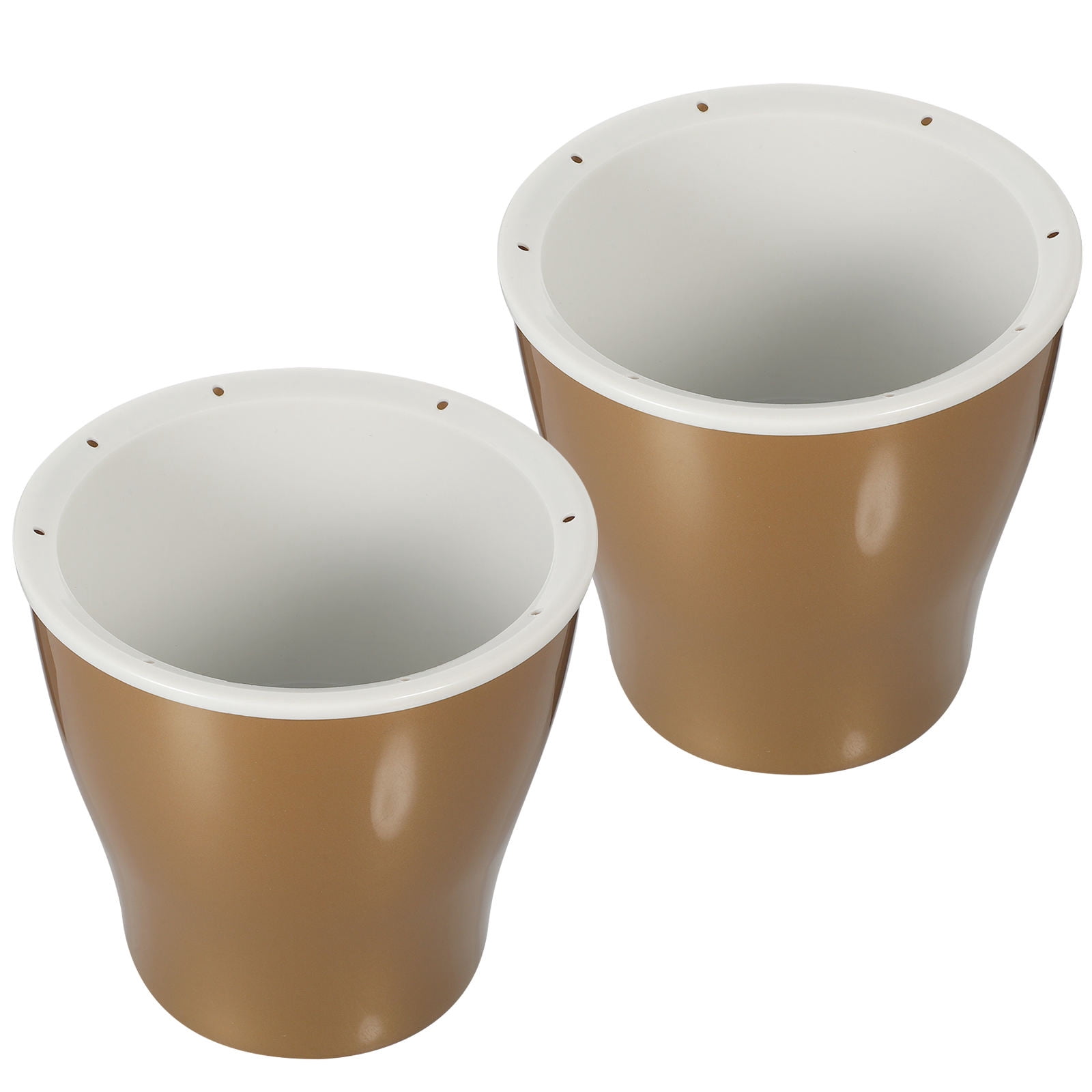 HOOWIFFY 2Pcs Self-Watering Planter for Home Gardening 17.5x17.5x12in