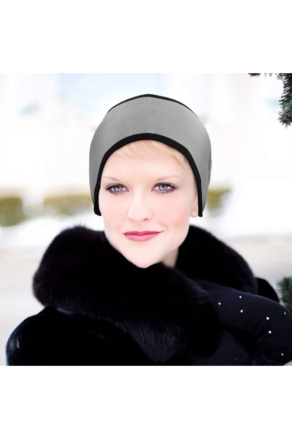 2-Pack Soft Cotton Winter Ear Warmers Adjustable Ear Muffs for Cold Weather Skiing Snowboarding Outdoor Sports