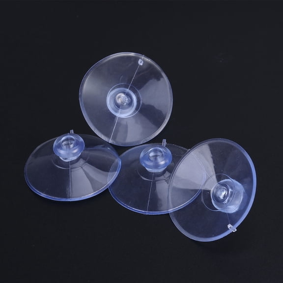 HOOWIFFY Suction Cup Sucker Pads 50Pcs 1.8X1.8X0.6In