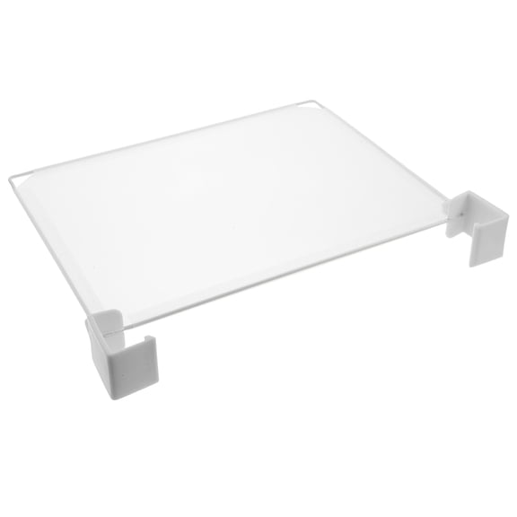 HOOWIFFY 2Pcs White Desktop Privacy Panels for Office with Wipeable Surface and Noise Reduction