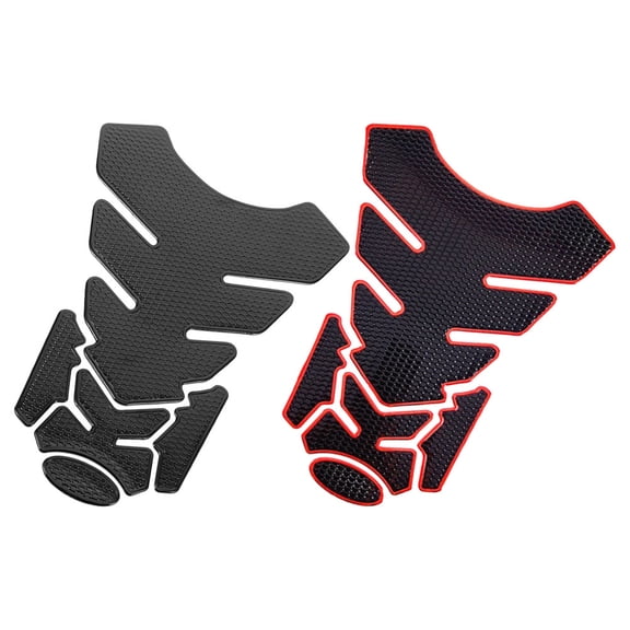 HOOWIFFY Motorcycle Gas Tank Covers 3D Soft Gel Assorted Color for Decor and Protection 2Pcs