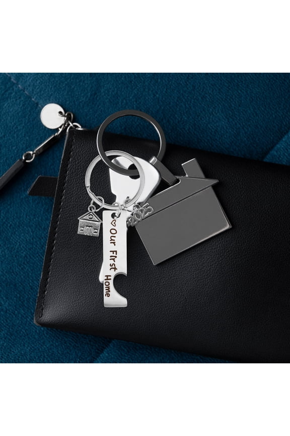 2-Pack Home Keychain Set with Wall Mount Key and Mail Holder Organizer for Entryway and Housewarming