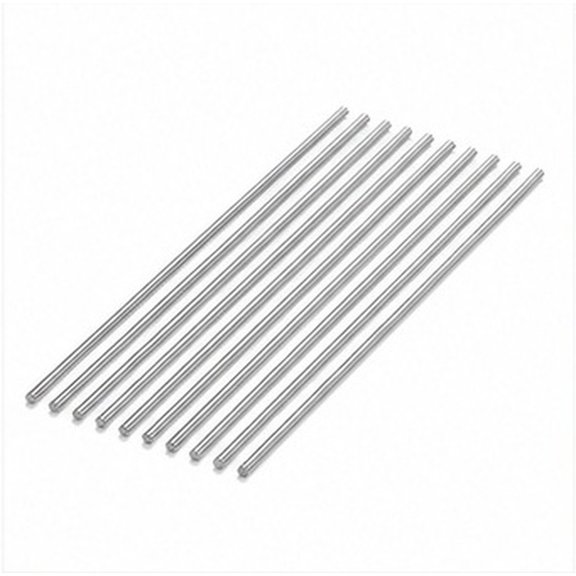 HOOWIFFY 30pcs Crochet Blocking Steel Rod Pins for Pieces, Nickel Plated