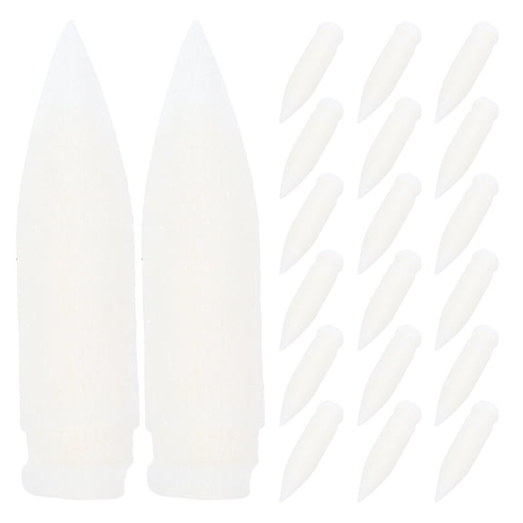 HOOWIFFY 30pcs Replacement Marker Pen Tips: Soft Brush Nibs For Paint Markers For Drawing Calligraphy And Art Projects