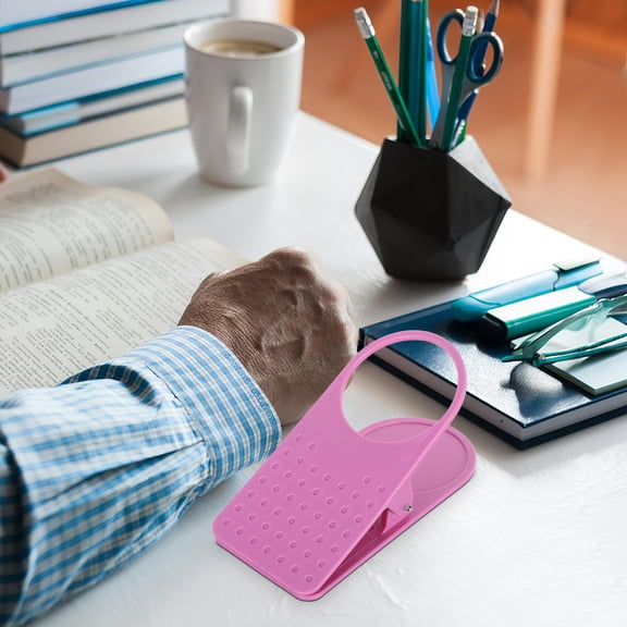 HOOWIFFY 3Pcs Cup Holder Clip for Drinking Cup Holding Drink Clamp Shape Practical Design Home Desk Organization