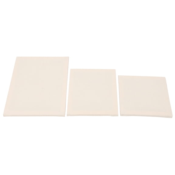 HOOWIFFY 3Pcs Punch Needle Craft Frame with Stable Wooden Hoop and Prestretched Fabric for Hand Embroidery
