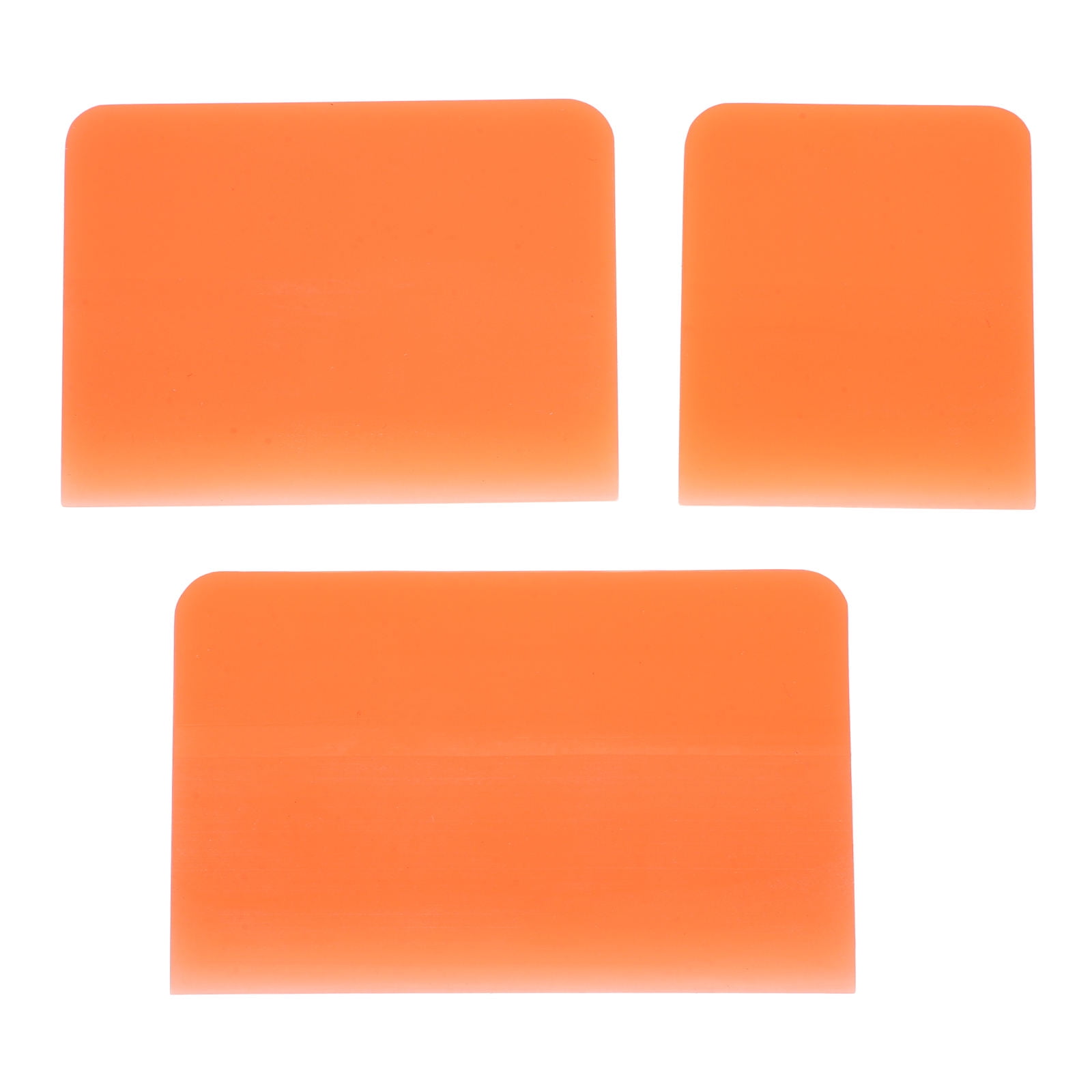 HOOWIFFY 3Pcs Versatile Hard Squeegee for Vinyl and Car Window Tint Tools Kit