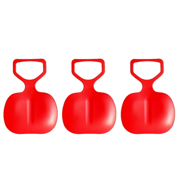 HOOWIFFY 3pcs Kids Red Snowboard Set for Outdoor Winter Sports and Snow Activities