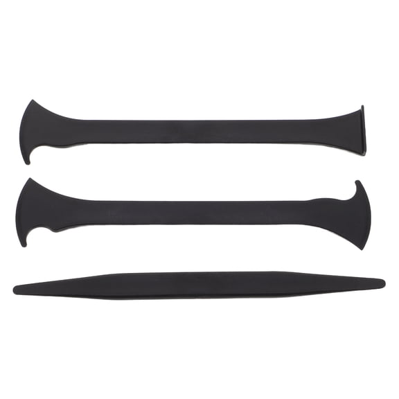 HOOWIFFY Car Wrap Tool Kit with Black Plastic Trim Tools for Auto Vinyl Wrapping and Installation Accessories