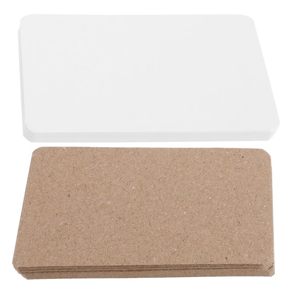 HOOWIFFY 400PCS Blank Message Cards For Writing On Assorted Color Cardstock For Students Families General Public