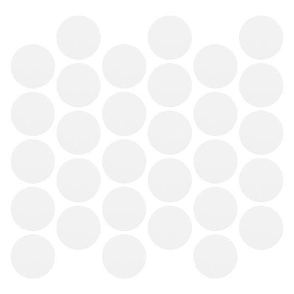 HOOWIFFY 400Pcs White Precut Craft Templates for Patchwork Quilting Sewing