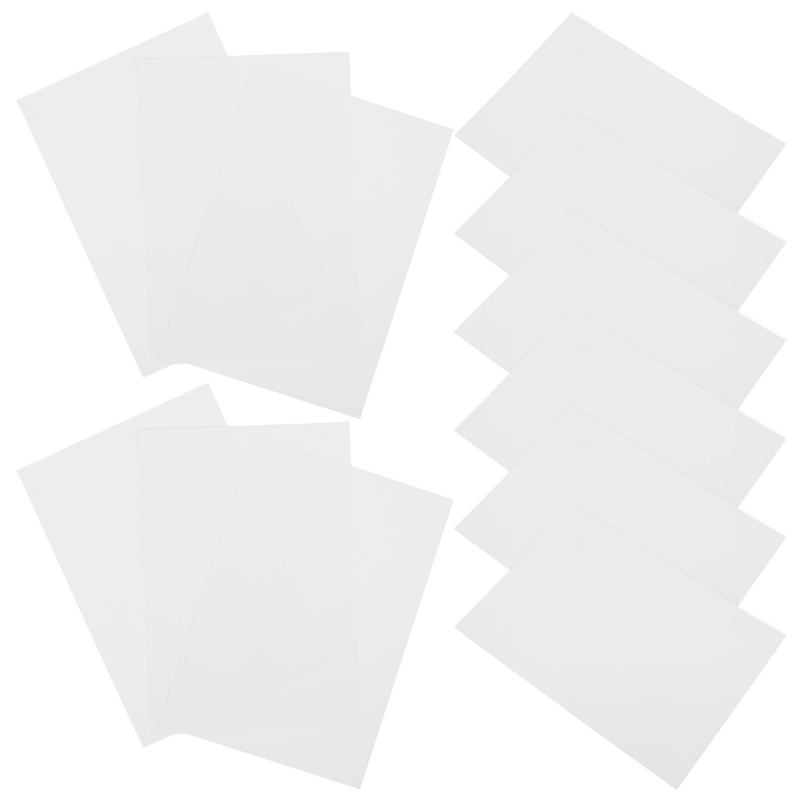 HOOWIFFY White Water-Soluble Colored Pencil Paper with High Gloss Finish, Perfect for Artists, Drawing, and Craft Projects