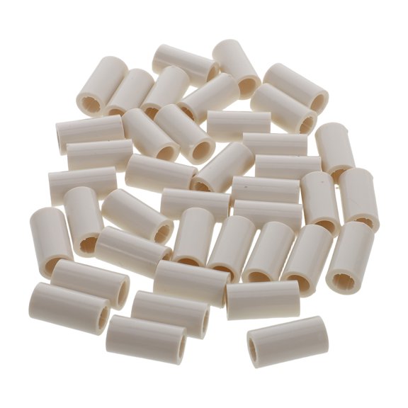 HOOWIFFY 40pcs Billiard Stick Ferrules Plastic 13mm 1 Inch Replacement