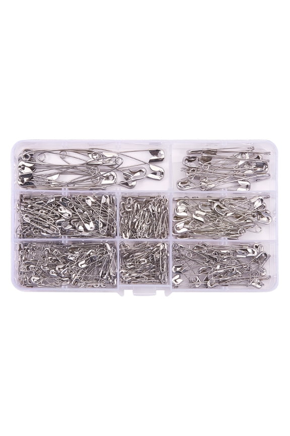 450-Piece Plated Pins Set for Arts, Crafts, Sewing, Quilting, and Home Organization Projects