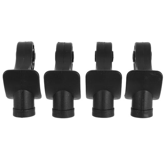 HOOWIFFY Luggage Wheel Bracket Heavy Duty Black Plastic for Repair Universal Compatibility