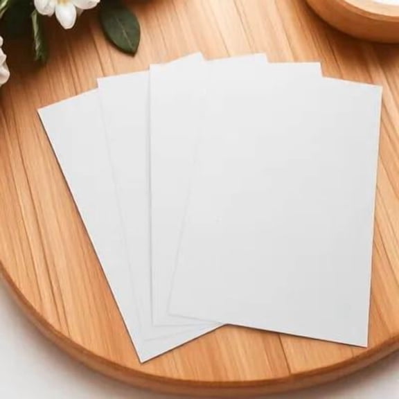 HOOWIFFY 4Pcs Metal Sublimation Photo Blanks Aluminum Sheets for Clear Image Printing Outdoors