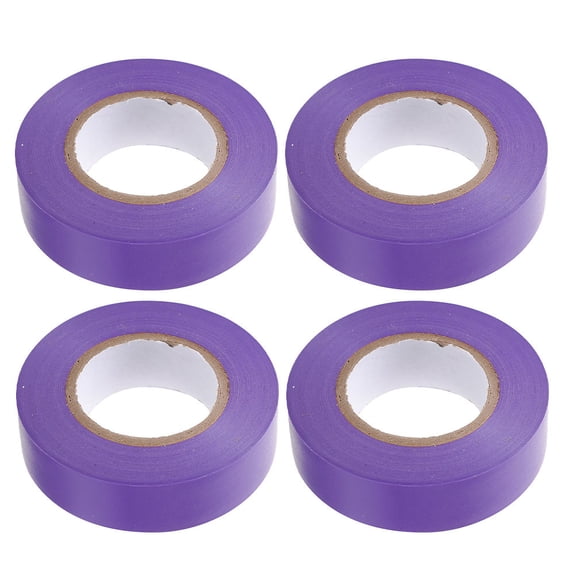 HOOWIFFY 4Pcs Industrial Electrical Tape PVC Adhesive Fire Retardant for Outdoor Use