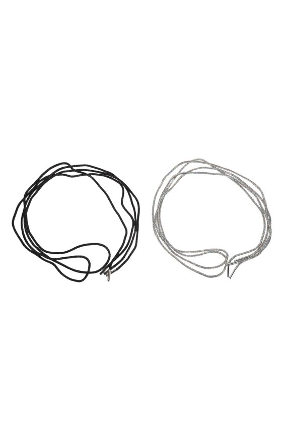 4-Pack Rhinestone Sparkling Glitter Cord for Sneakers, Boots, Hoodies and More Accessories
