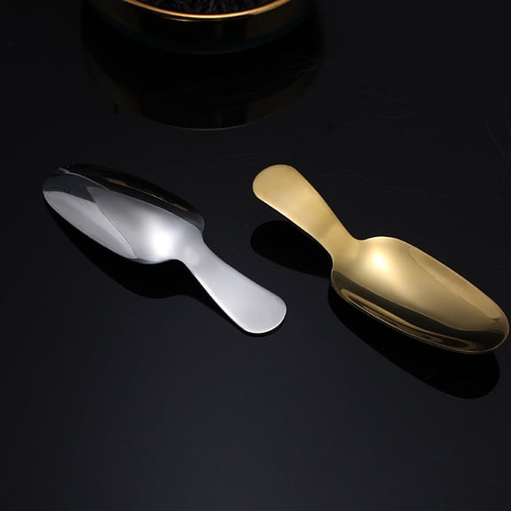 HOOWIFFY 4pcs Candy Scoops 304 Stainless Steel Multiuse Coffee Spoon