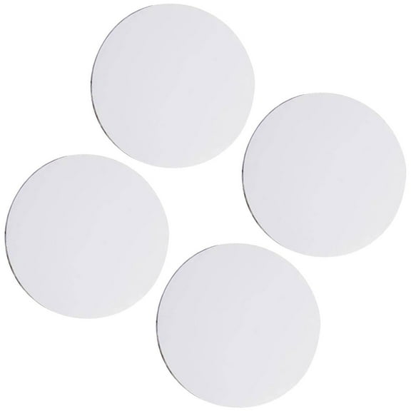 HOOWIFFY 4Pcs Wooden Oil Painting Frames for Canvas Artists White Cotton Material and Lightweight