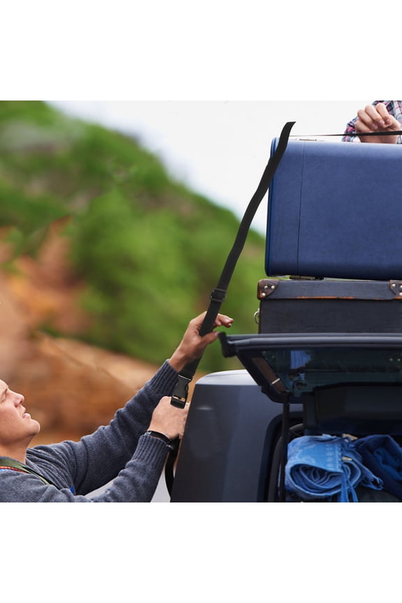 Adjustable Black Backpack Straps Replacement Set 4 Pieces Comfortable for Travel Hiking