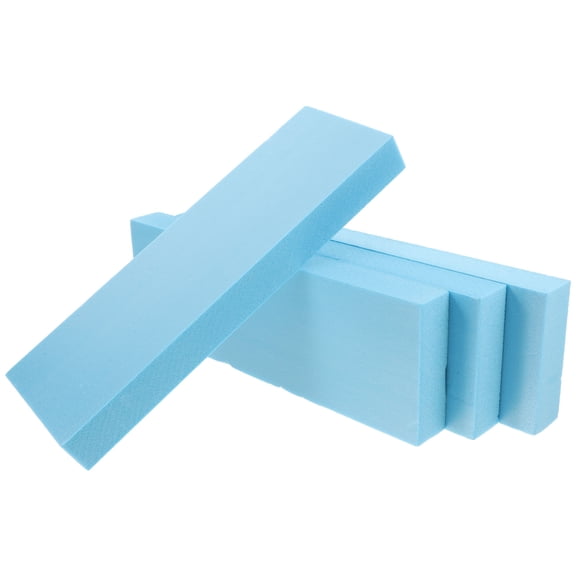 HOOWIFFY 4pcs Villcase Craft Foam Block Blue Polystyrene Foam for Sculpting and DIY Crafts for Artists