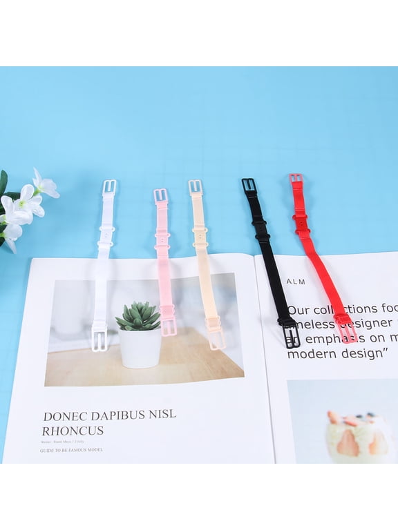 5 Pcs Metal Bra Straps, Replacement Clothing Straps for Bras, , , Underwear, Lingerie Accessories