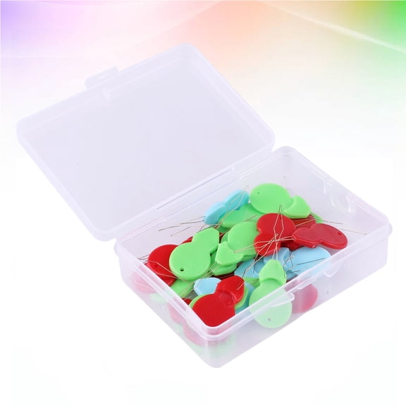 HOOWIFFY 50 Pieces Thumb Needle Threaders Assorted Colors, Sewing Accessories for Crafts, Projects, and Sewing Tools