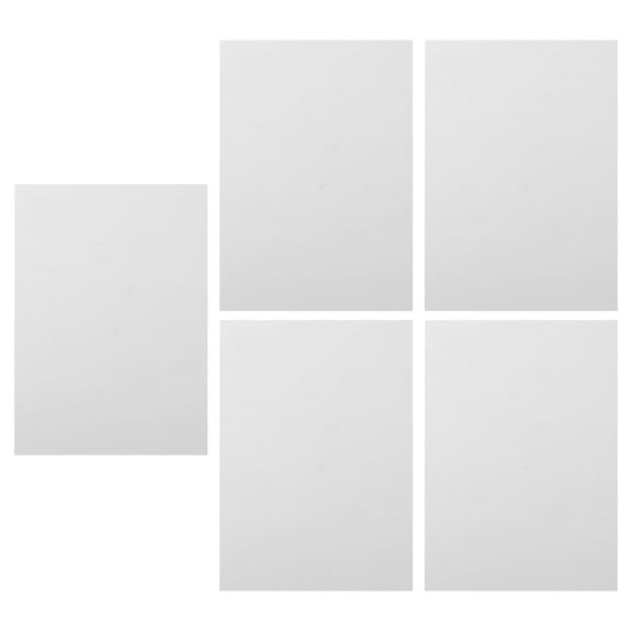 HOOWIFFY Aluminum Alloy Sublimation Blanks for Wall Signs, 5 Pieces - Ideal for Custom Crafts and Home Decor