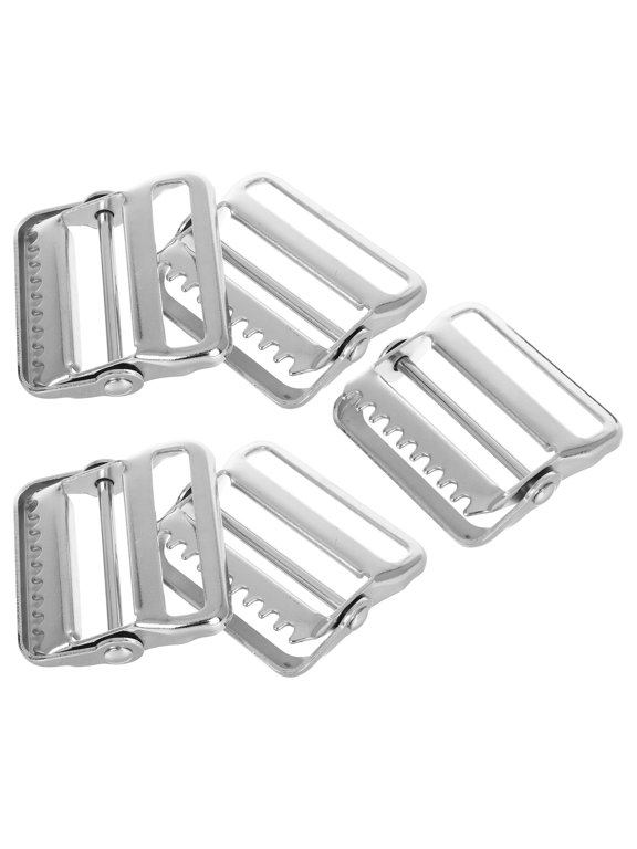 Ladder Buckles Golden Iron for Clothes Versatile Multi-Functional 5Pcs