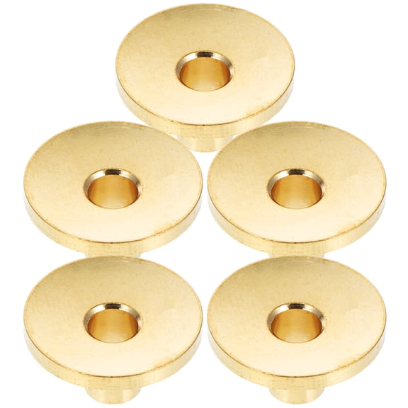 HOOWIFFY Copper Incense Cone Holder Artistic Craftsmanship Backflow Design 5Pcs