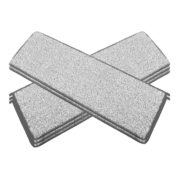 HOOWIFFY 5-Pack Machine Washable Flash Speed Mop Refill Pads, Fiber Mop for Home Cleaning