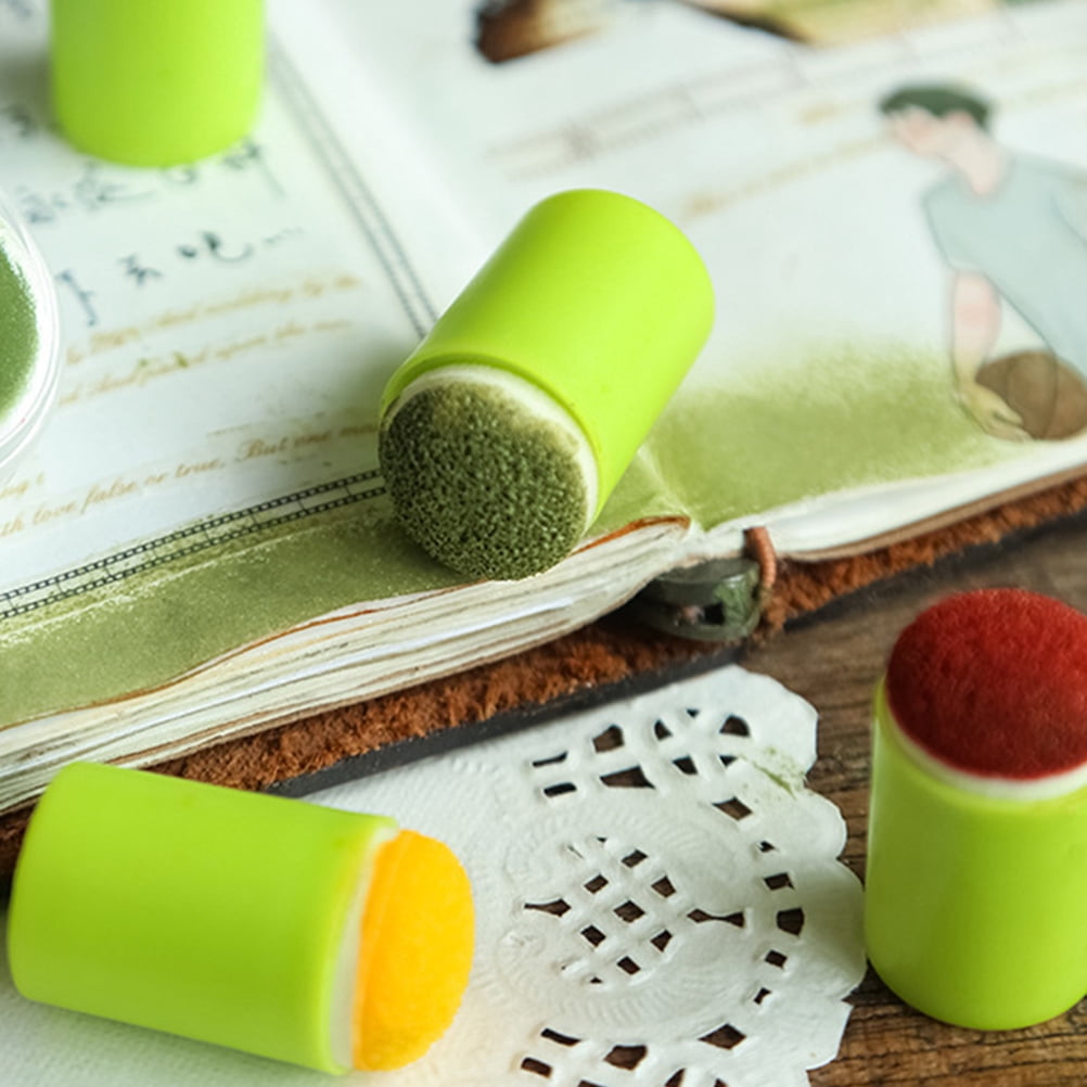 HOOWIFFY 5Pcs Paint Sponges Finger Daubers for Art Projects Assorted ...
