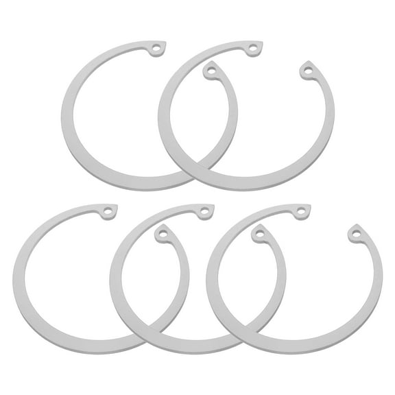 HOOWIFFY Stainless Steel C-Clip Retaining for Shafts, 5 Pieces Hardware Accessories