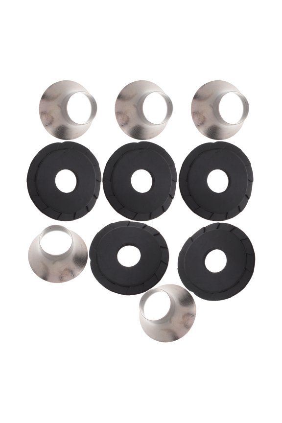 Metal Umbrella Repair Kit Easy Install Stable 5 Pieces Replacement Parts