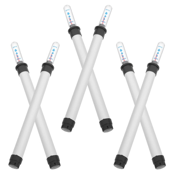 HOOWIFFY Garden Water Level Indicator, 6-Pack Multicolor Plastic Soil Moisture Meter for Real-Time Plant Water Tracking